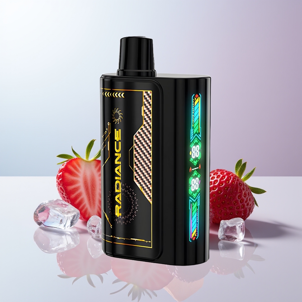 JNR Radiance 31000 Puffs Aardbei Framboos Kers IJs met Dual Mesh Coil en Type-C Opladen