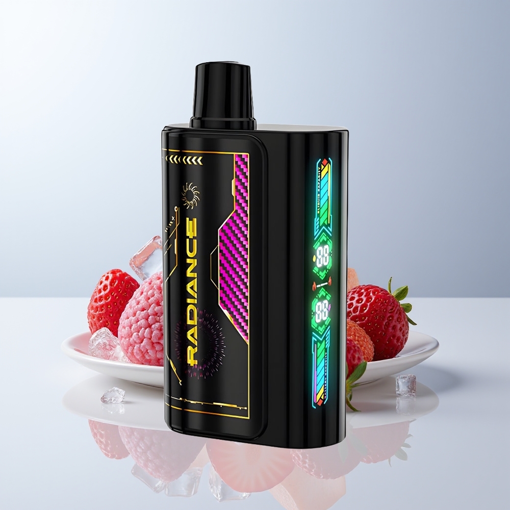 JNR Radiance 31000 Puffs Aardbei IJs Dual Mesh 28ml