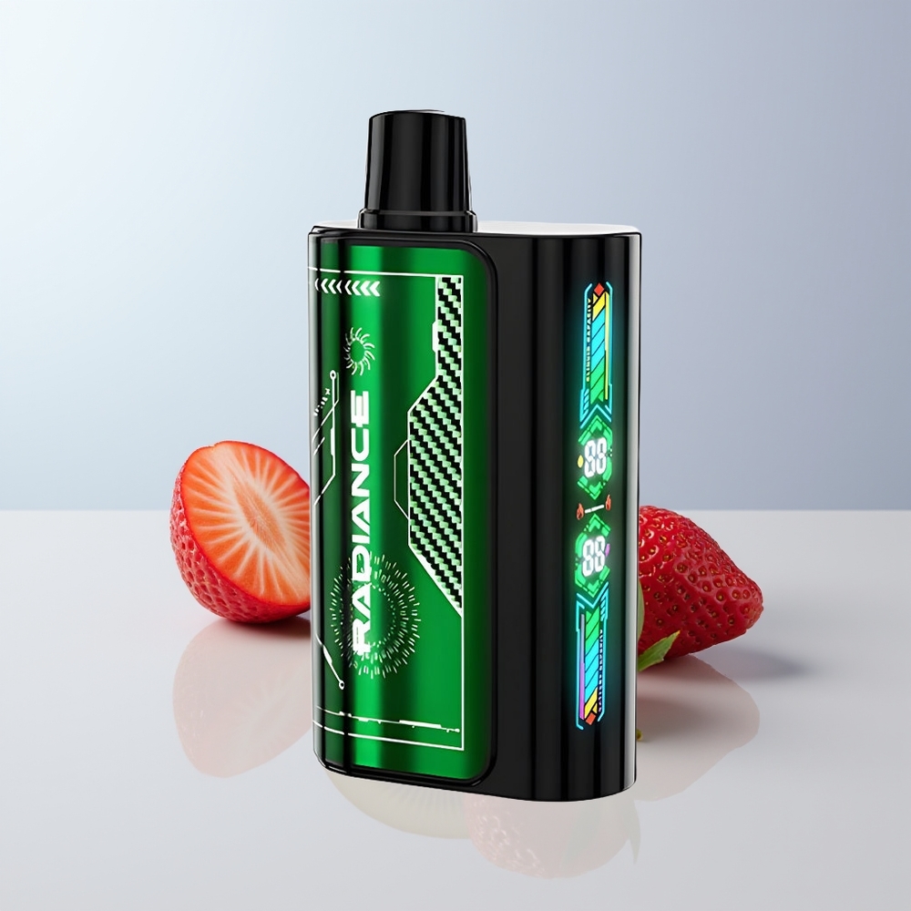 JNR Radiance 31000 Puffs Aardbei Kiwi Dual Mesh Coil Type-C