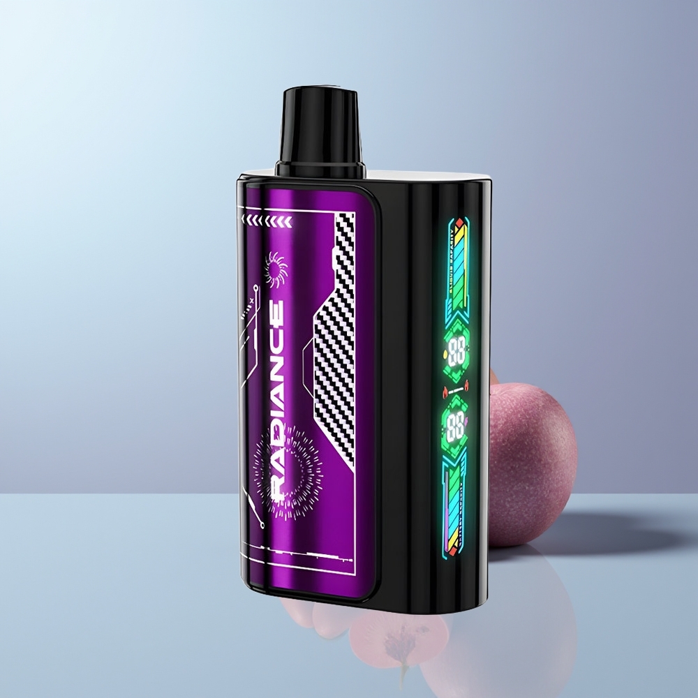 JNR Radiance 31000 Puffs Blauwe Framboos Kers Dual Mesh Coil Type-C Opladen