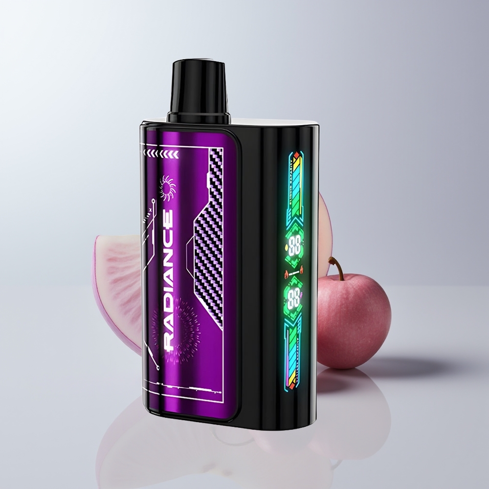 JNR Radiance 31000 Puffs Kersbes Dual Mesh Animatie