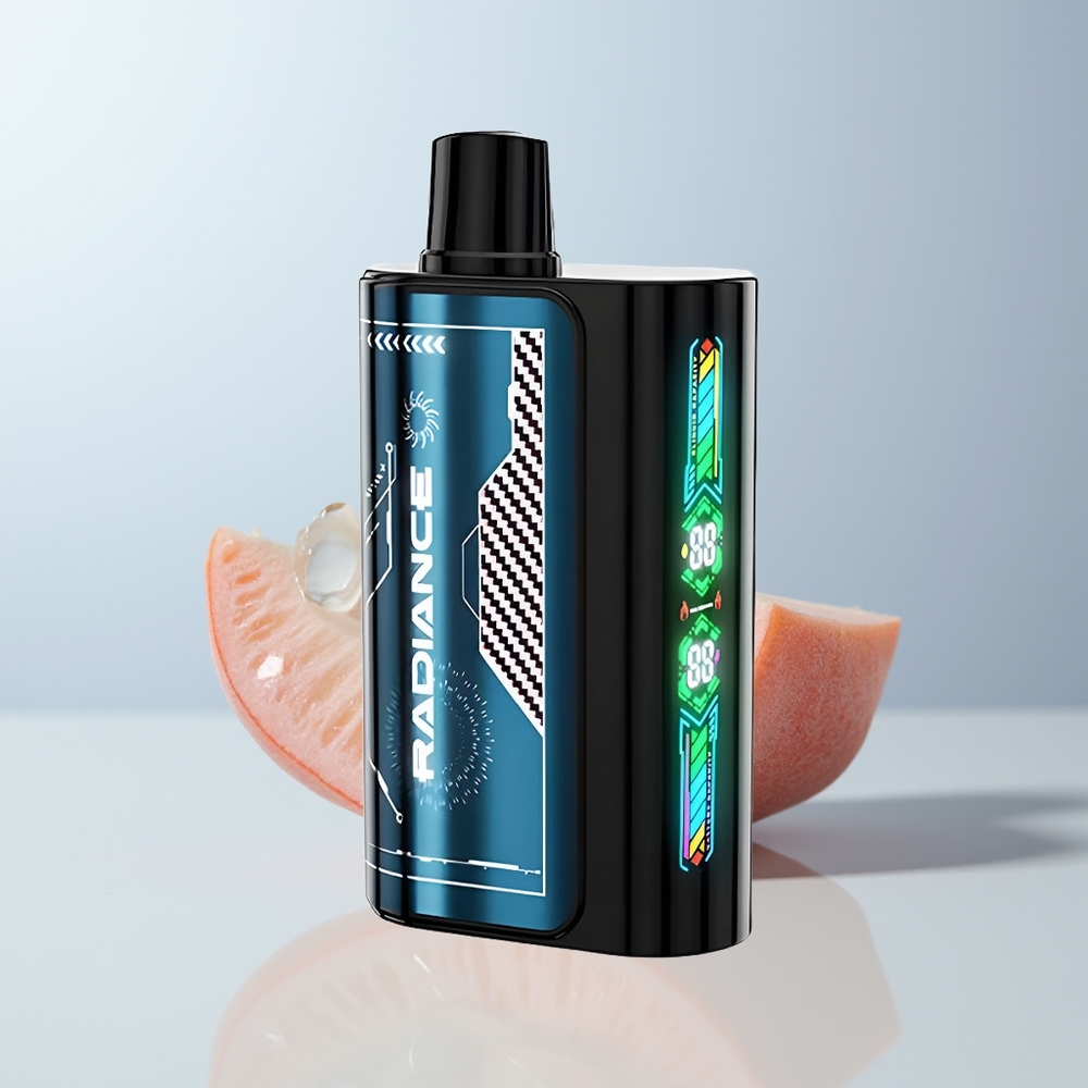 JNR Radiance 31000 Puffs Zomerperzik IJs met Dual Mesh Coil en Type-C Opladen