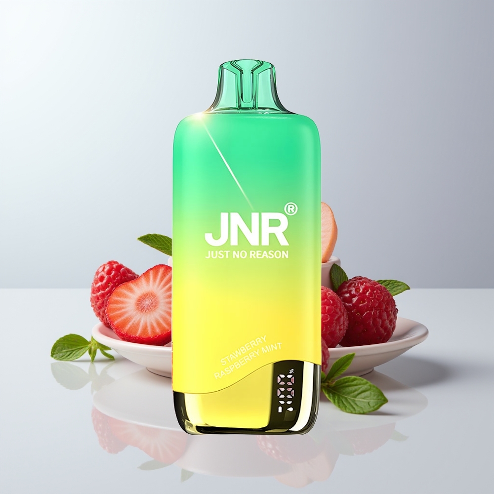 JNR Rainbow 10500 Puffs Aardbei Framboos Munt 18ml 0.8ohm