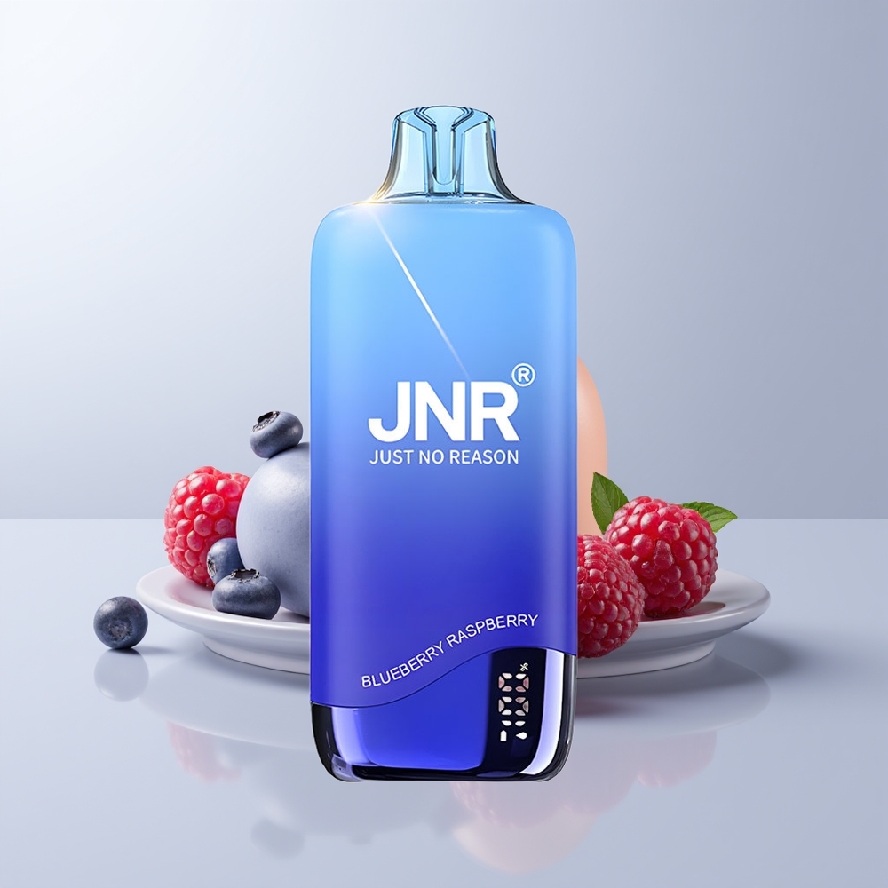 JNR Rainbow 10500 Puffs Blauwe Bes Framboos 600mAh 18ml