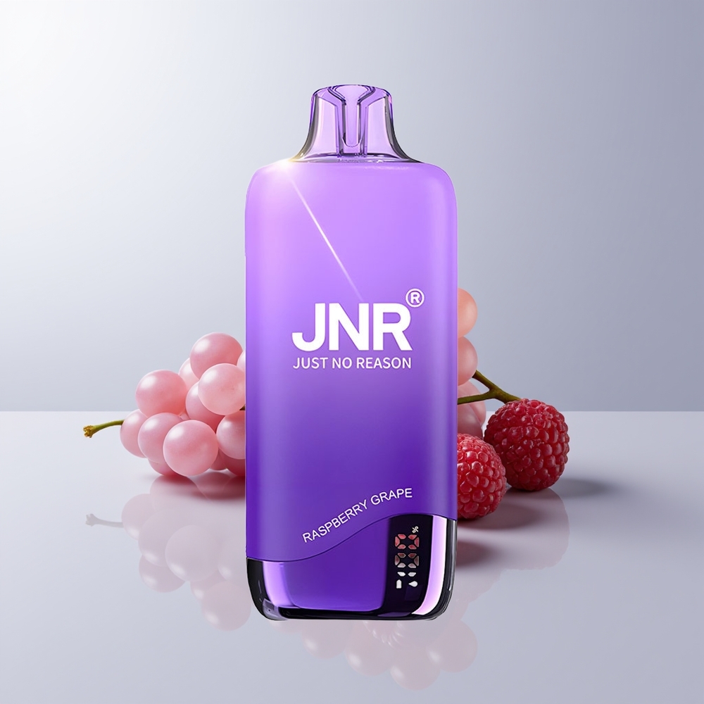 JNR Rainbow 10500 Puffs Framboos Druif 18ml 0.8ohm