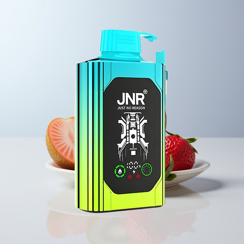 JNR Shisha Hookah Box 20500 Puffs Aardbei Kiwi HD Dual Mesh 25ml Type-C