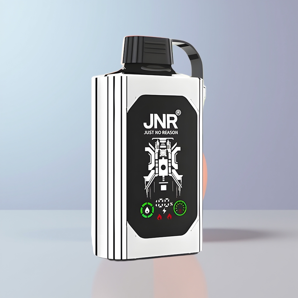 JNR Shisha Hookah Box 20500 Puffs Dubbel Appel HD Scherm Dual Mesh Coil 25ml