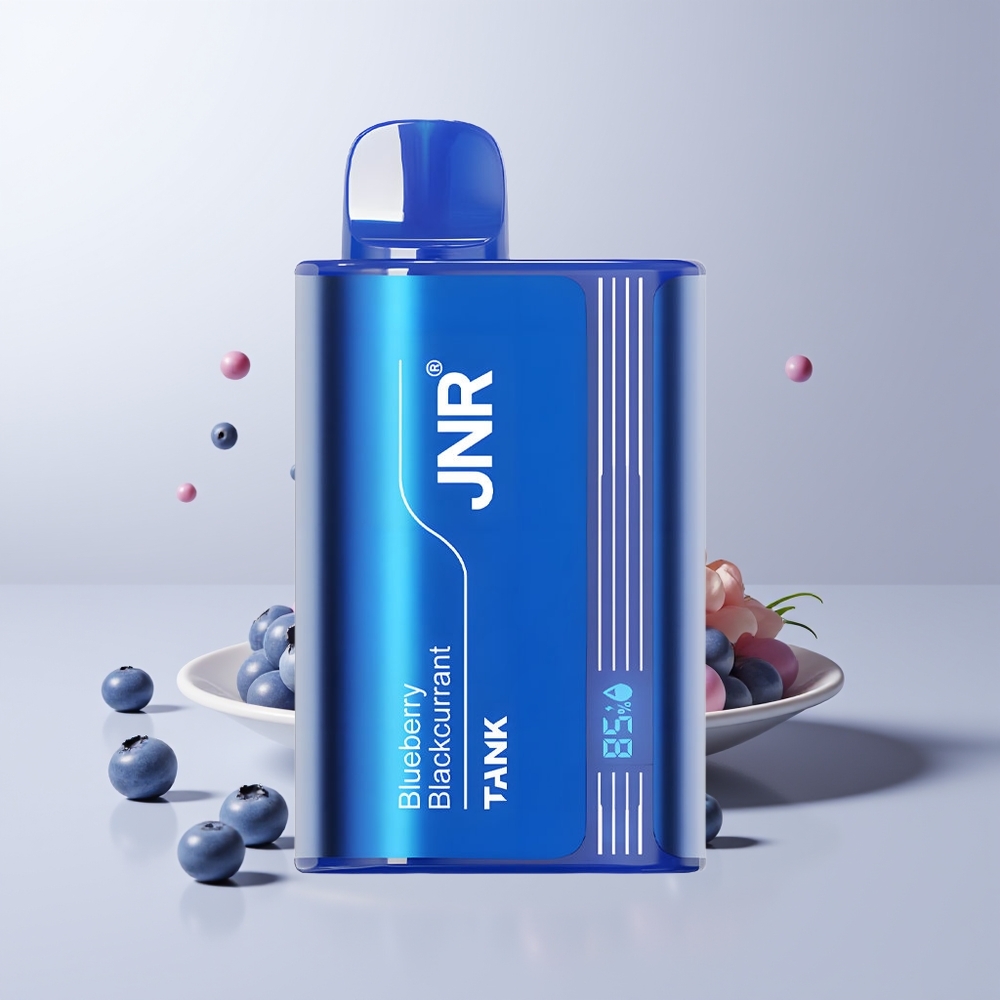 JNR Tank 10000 Puffs Blauwebes Zwarte Bes Dual Mesh Coil Type-C Opladen