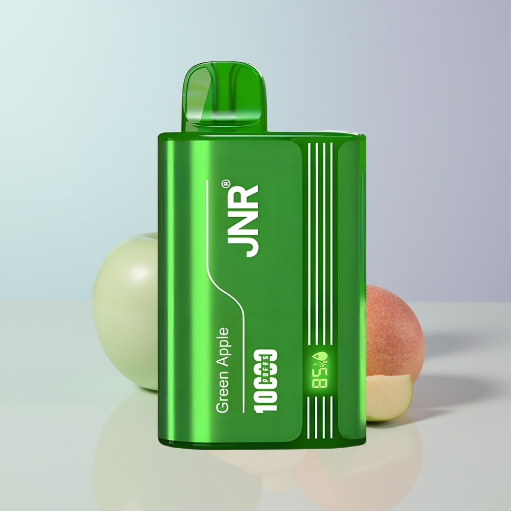 JNR Tank 10000 Puffs Groene Appel Perzik Peer Type-C Snellaad Dual Mesh Coil