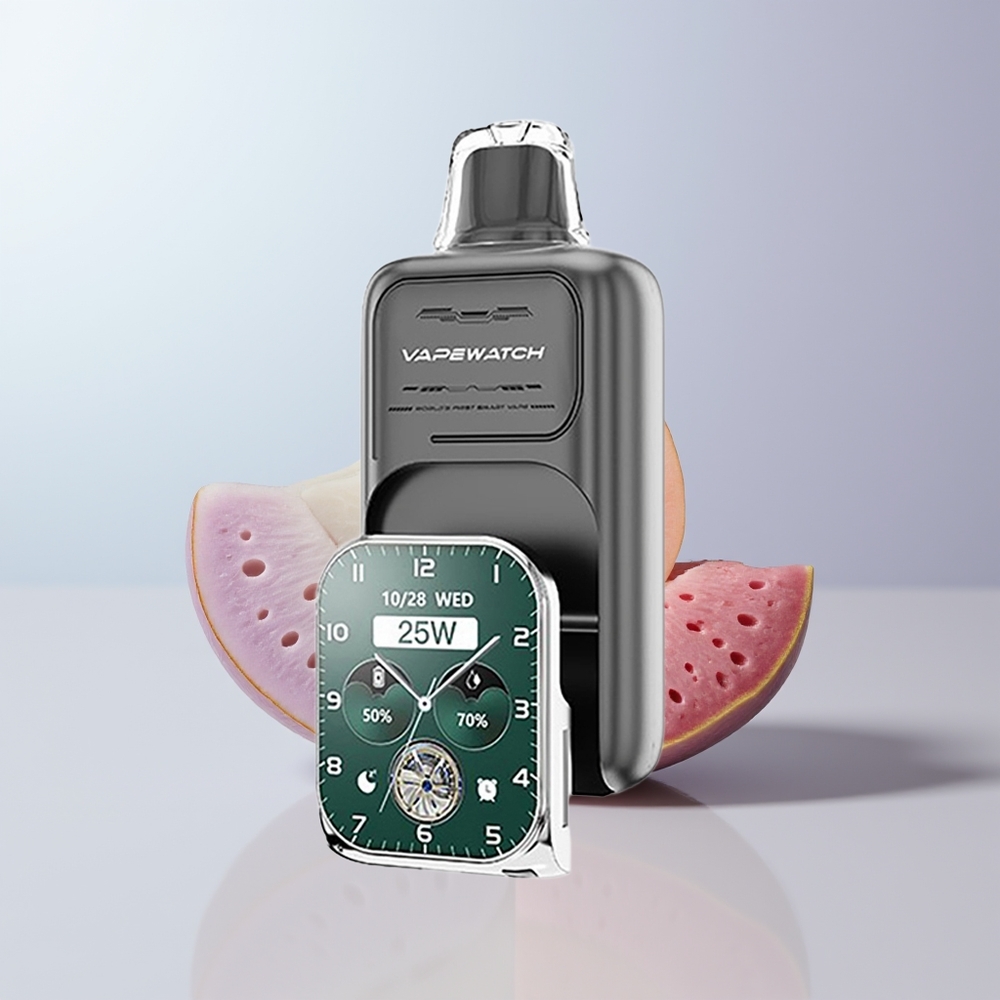 JNR VapeWatch 30000 Puffs Driedubbelbes Mesh Type-C