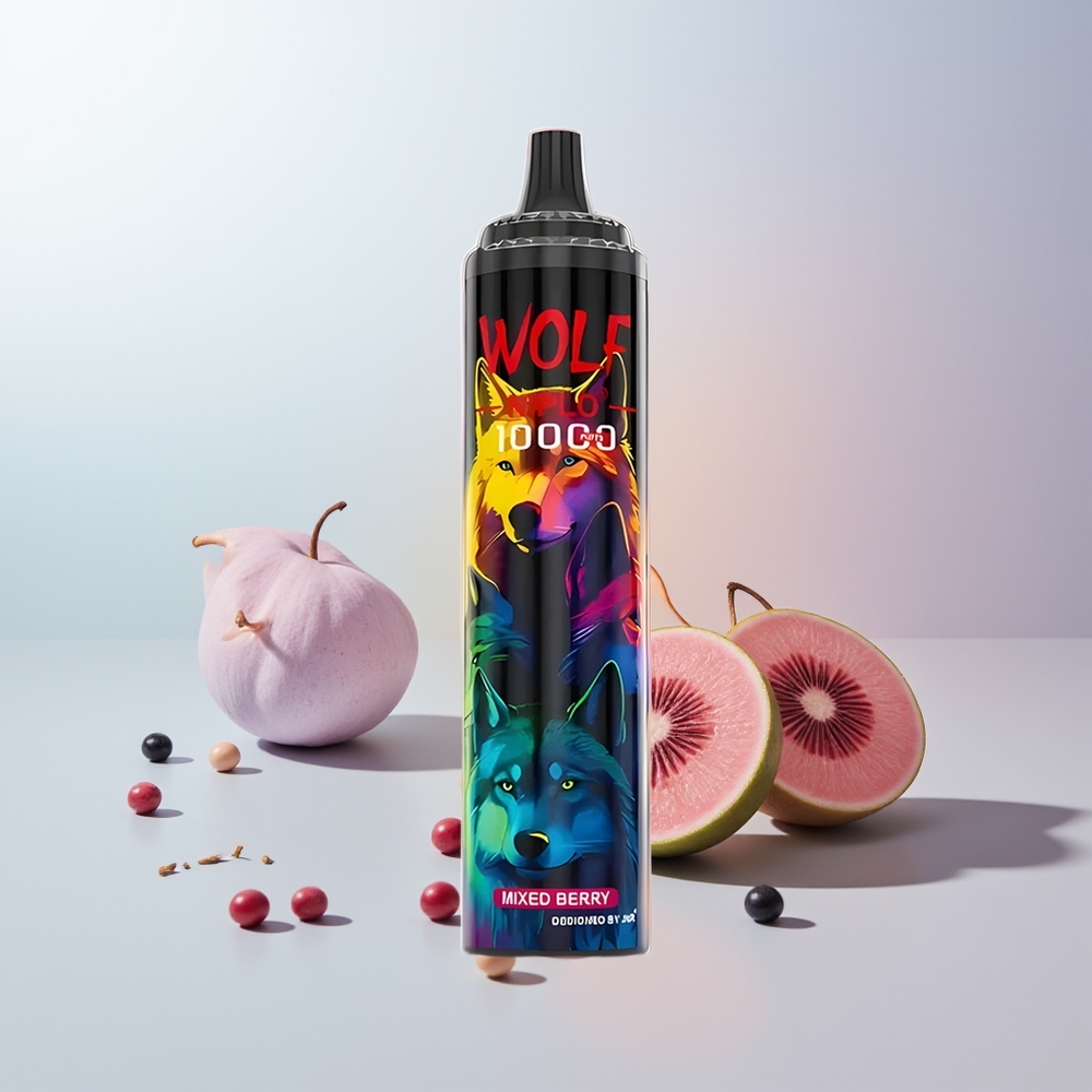 JNR Wolf Niplo 10000 Puffs Gemengde Bes Type-C 20ml