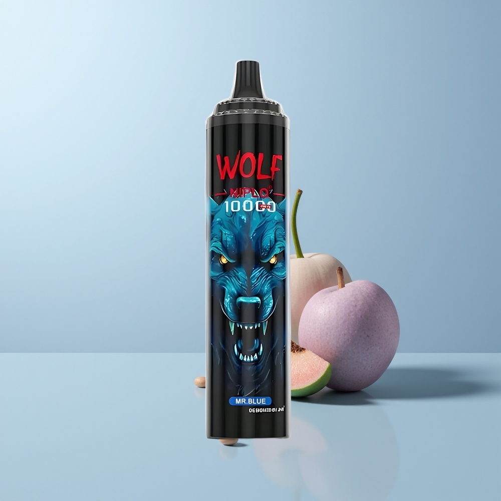 JNR Wolf Niplo 10000 Puffs Herr Blau 20ml 650mAh