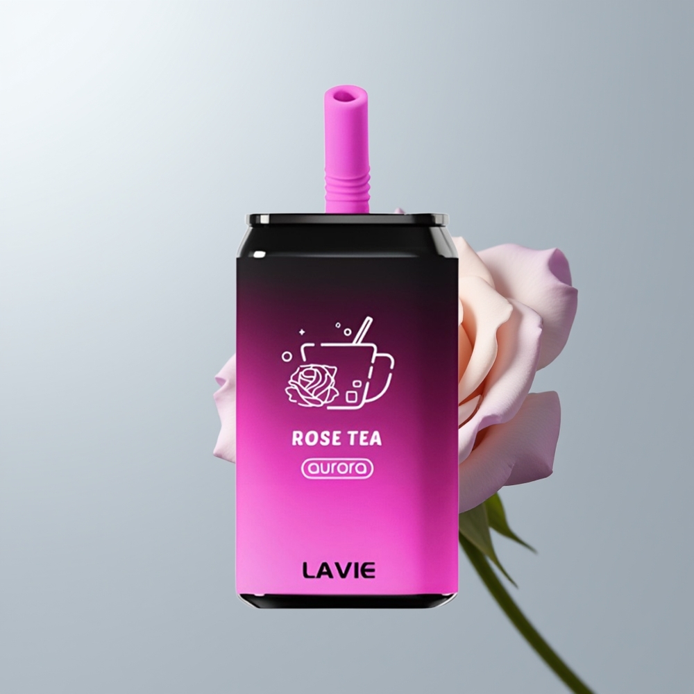 Lavie Aurora 11000 Puffs Rozen Thee Type C 650mAh 22ML