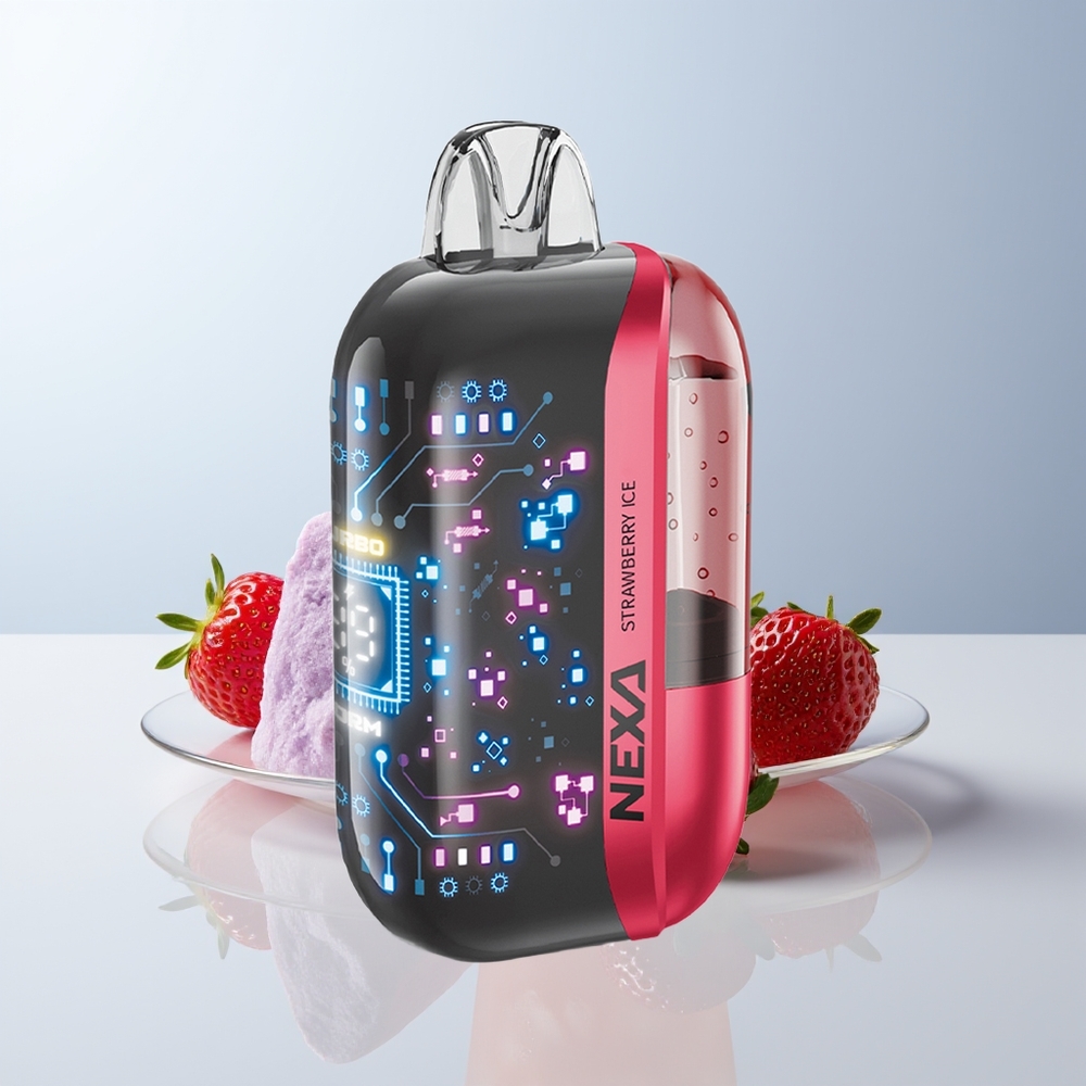 NEXA Ultra 50000 Puffs Aardbei IJs Ultra 20ml 5%