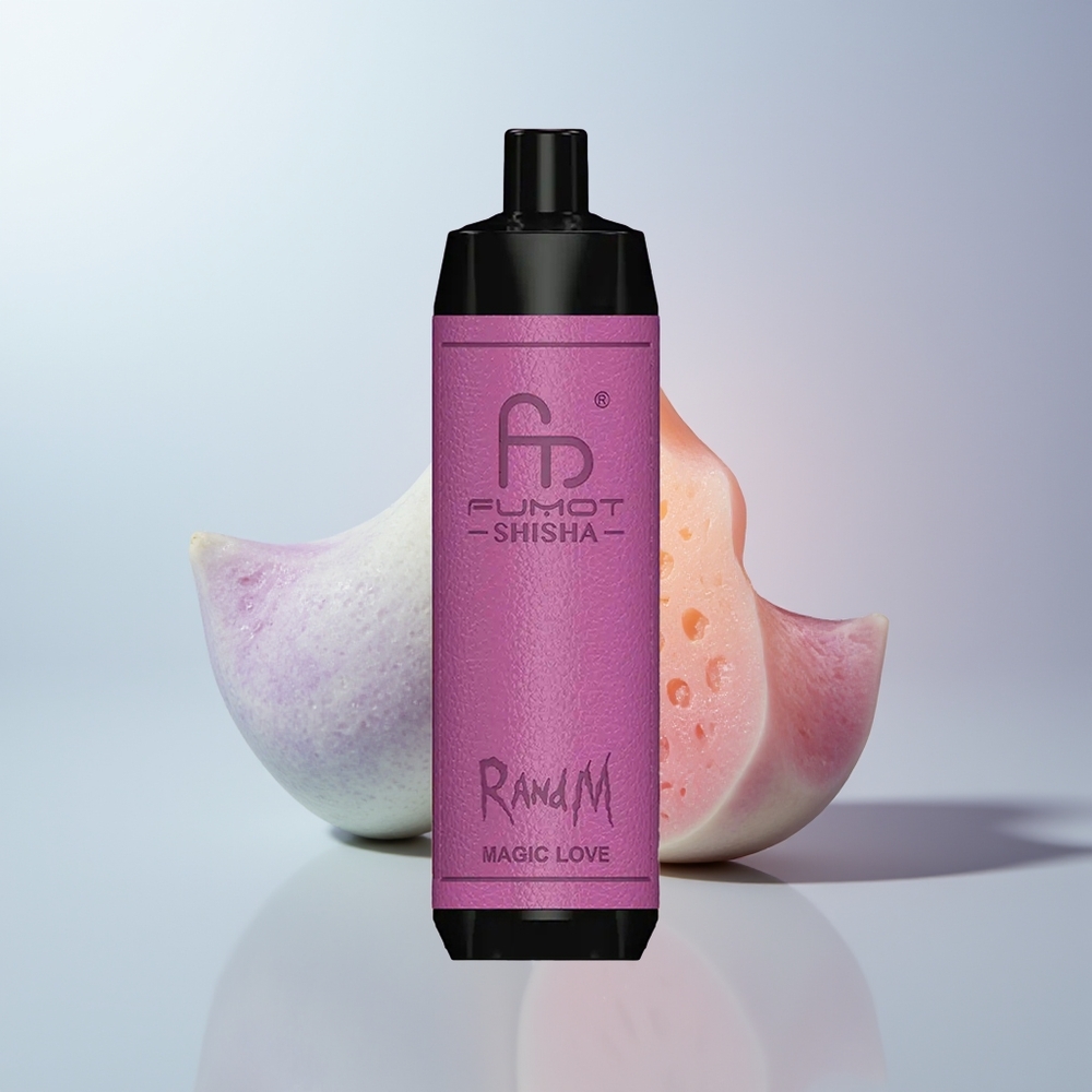 RandM Fumot Shisha 10000 Puffs Magische Liefde Type-C Mesh Coil