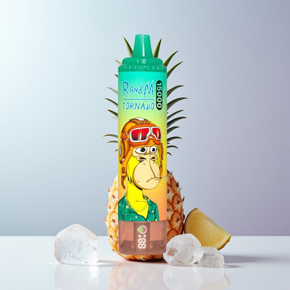 RandM Fumot Tornado 15000 Puffs Ananas IJs 25ml Mesh