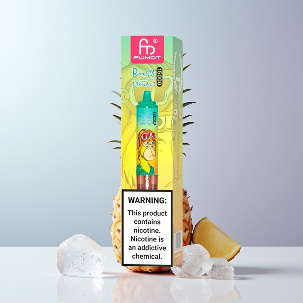 RandM Fumot Tornado 15000 Puffs Ananas IJs 25ml Mesh