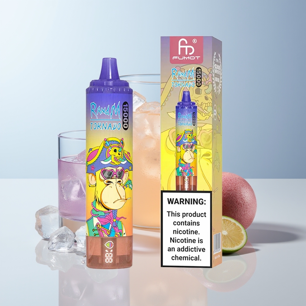 RandM Fumot Tornado 15000 Puffs Cola IJs Mesh 25ml