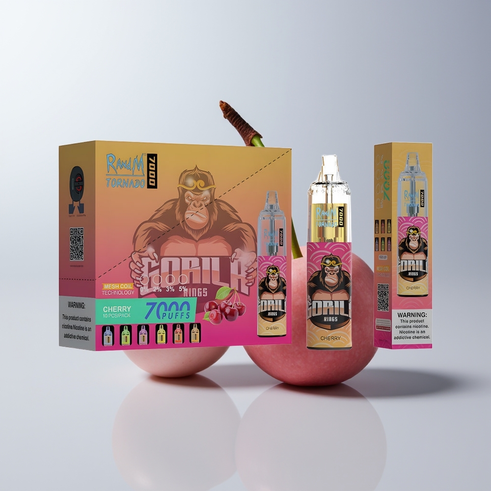 RandM Fumot Tornado 7000 Puffs Kers Mesh & Luchtvaart