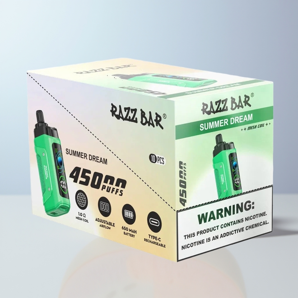 Razz Bar 45000 Puffs Zomerdroom Mesh Type-C