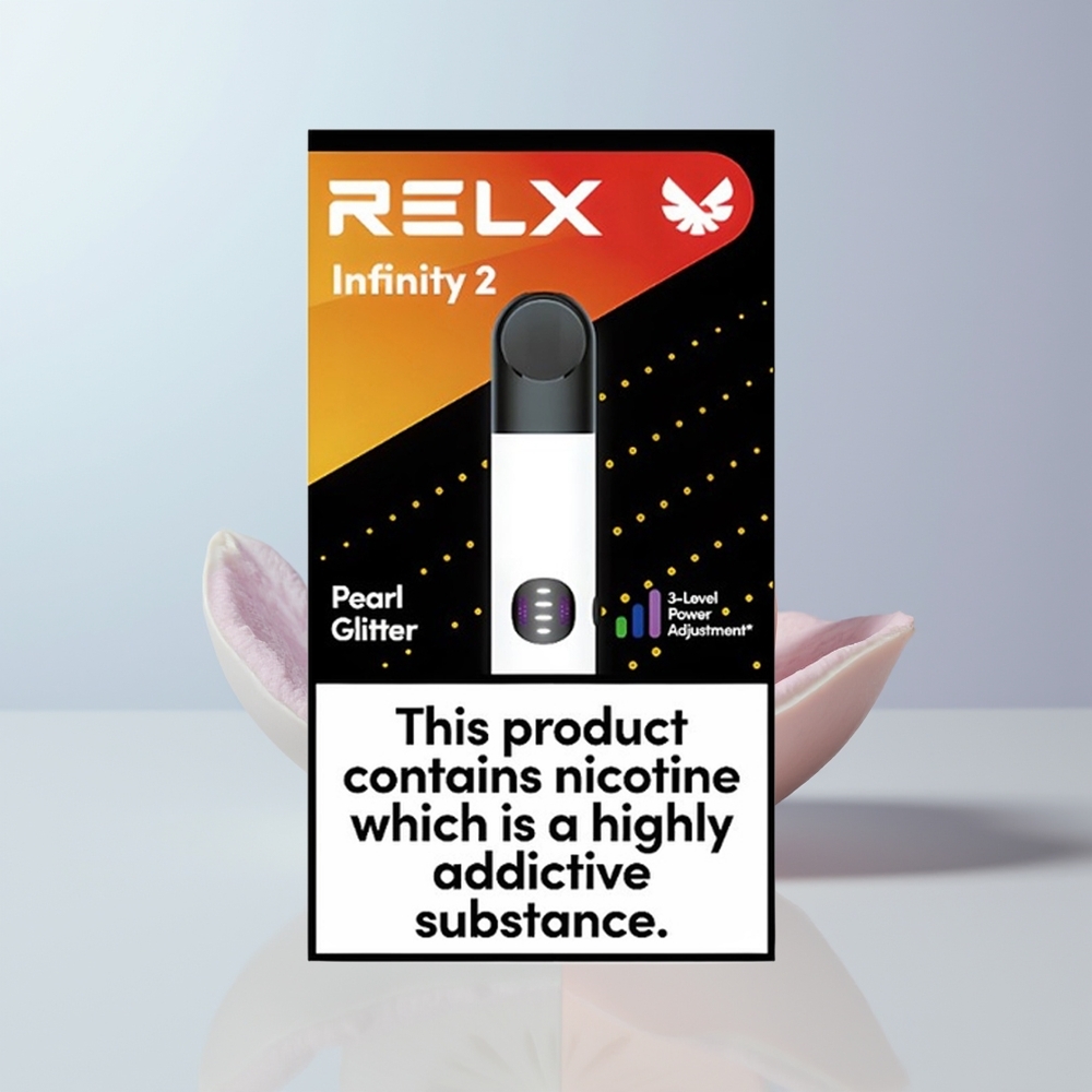 Relx Infinity 2 Vape Device Puffs Parel Poeder Infinity 2 Vape - 1,9 ml & 440mAh