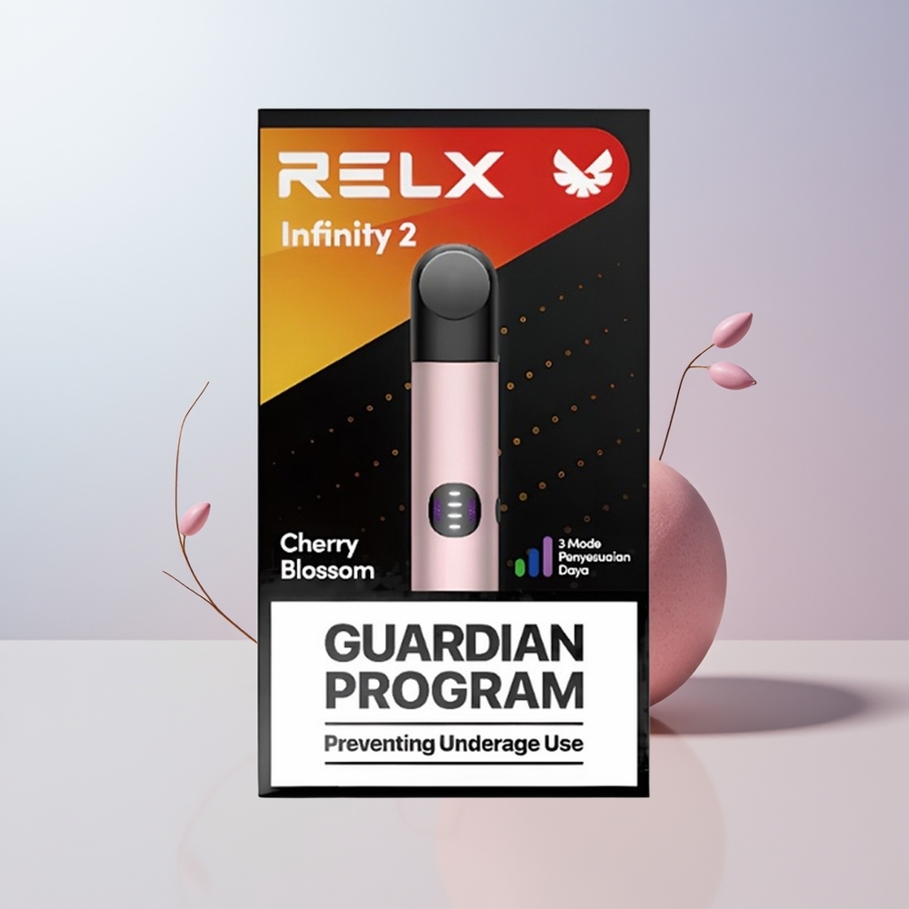 Relx Infinity 2 Vape Device Puffs RELX Oneindigheid 2 Vape Apparaat - 1.9 ml Capaciteit & 440mAh Batterij