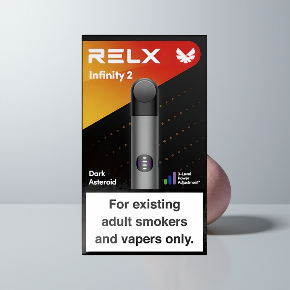 Relx Infinity 2 Vape Device Puffs RELX Oneindigheid 2 Vape Apparaat - Slank Metalen 440mAh
