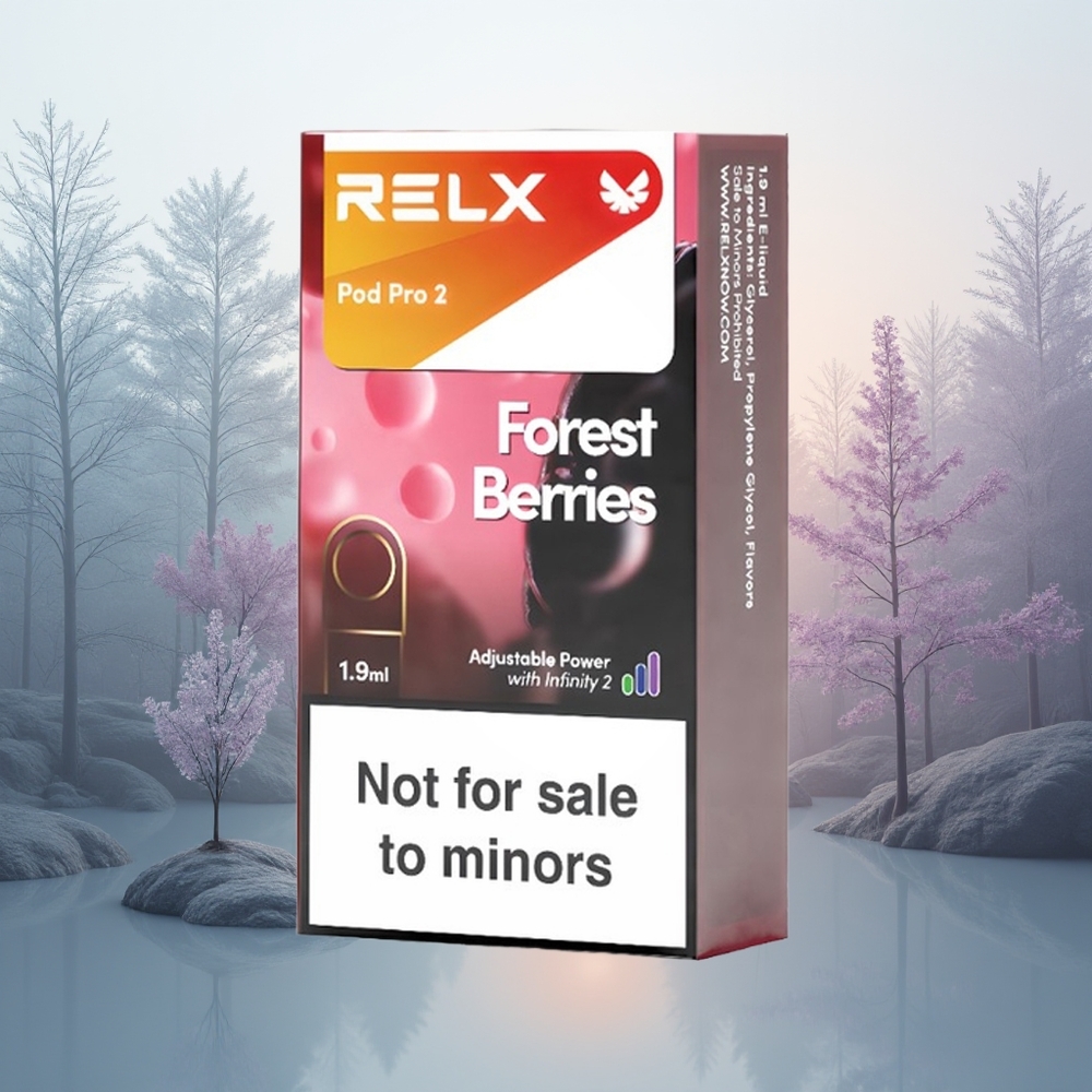 Relx Pod Pro 2 Vape Device Puffs Bosbessen Pro Pod - 1.9ml, 3 Spanningsstanden