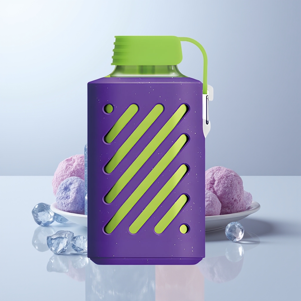 VOZOL GEAR 10000 Puffs Blauwe Bes IJs VAMT Mesh Coil 20 ml Vloeistof Capaciteit