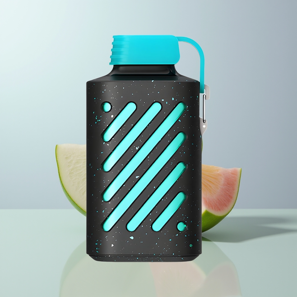 VOZOL GEAR 10000 Puffs Groene Knal met Vergrote Vloeistof Capaciteit en VAMT Mesh Coil