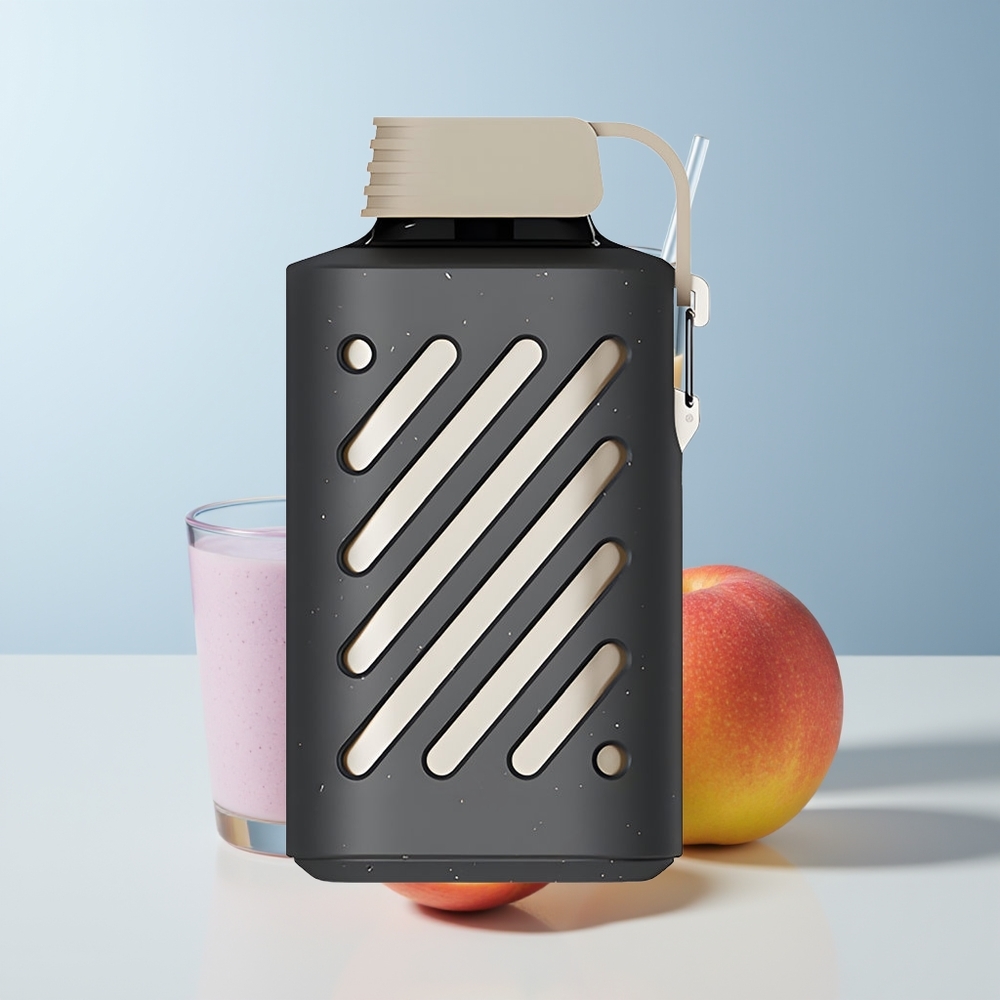 VOZOL GEAR 10000 Puffs Perzik-Mango Smoothie Vape met Mesh Coil en Grote Vloeistofcapaciteit