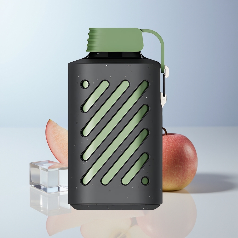 VOZOL GEAR 10000 Puffs Zure Appel IJs met VAMT Mesh Coil en Vergroot Vloeistofcapaciteit