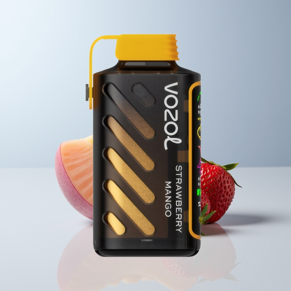 VOZOL Gear Power 20000 Puffs Aardbei Mango Dual Mesh Vol Scherm