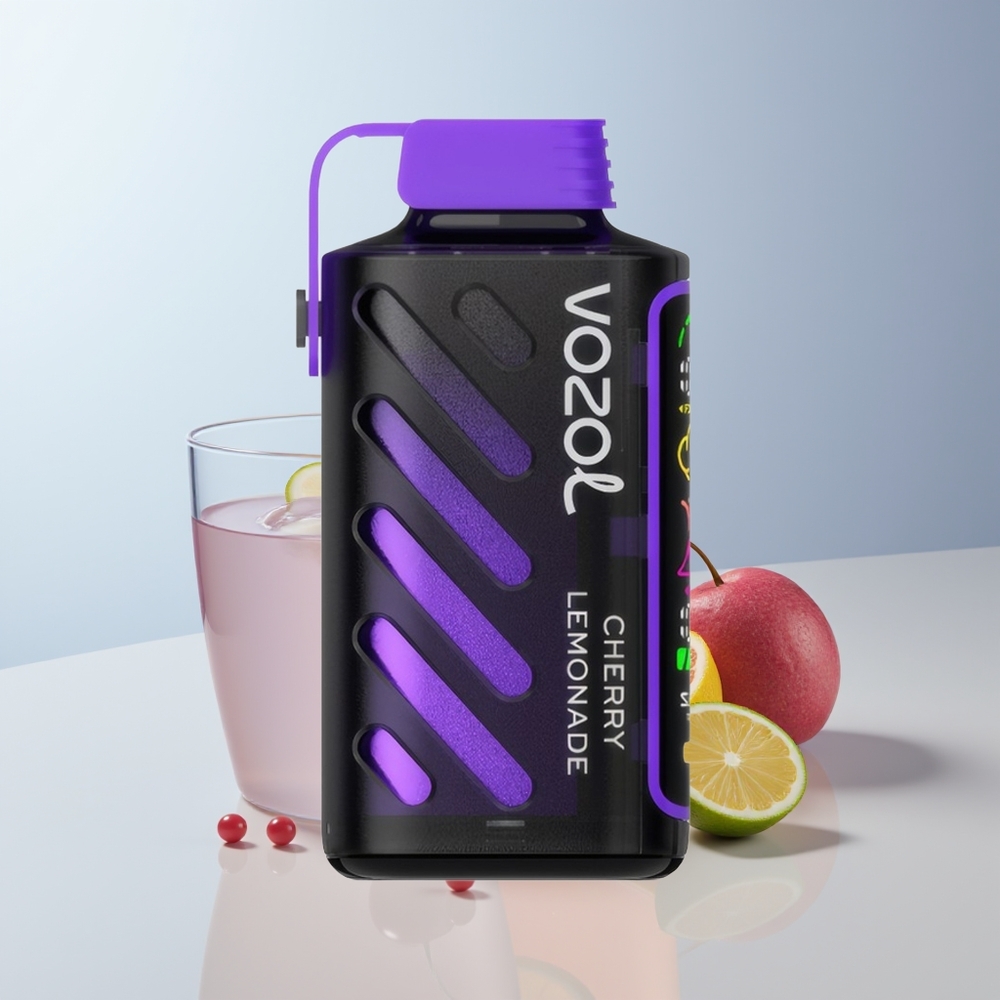 VOZOL Gear Power 20000 Puffs Kersen Limonade Dubbele Mesh Volledig Scherm