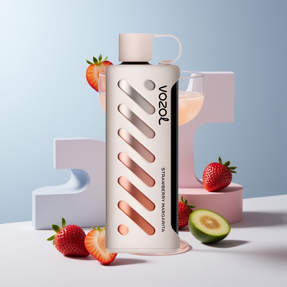 VOZOL Gear Shisha 25000 Puffs Aardbei Margarita Dubbele Mesh 5mg