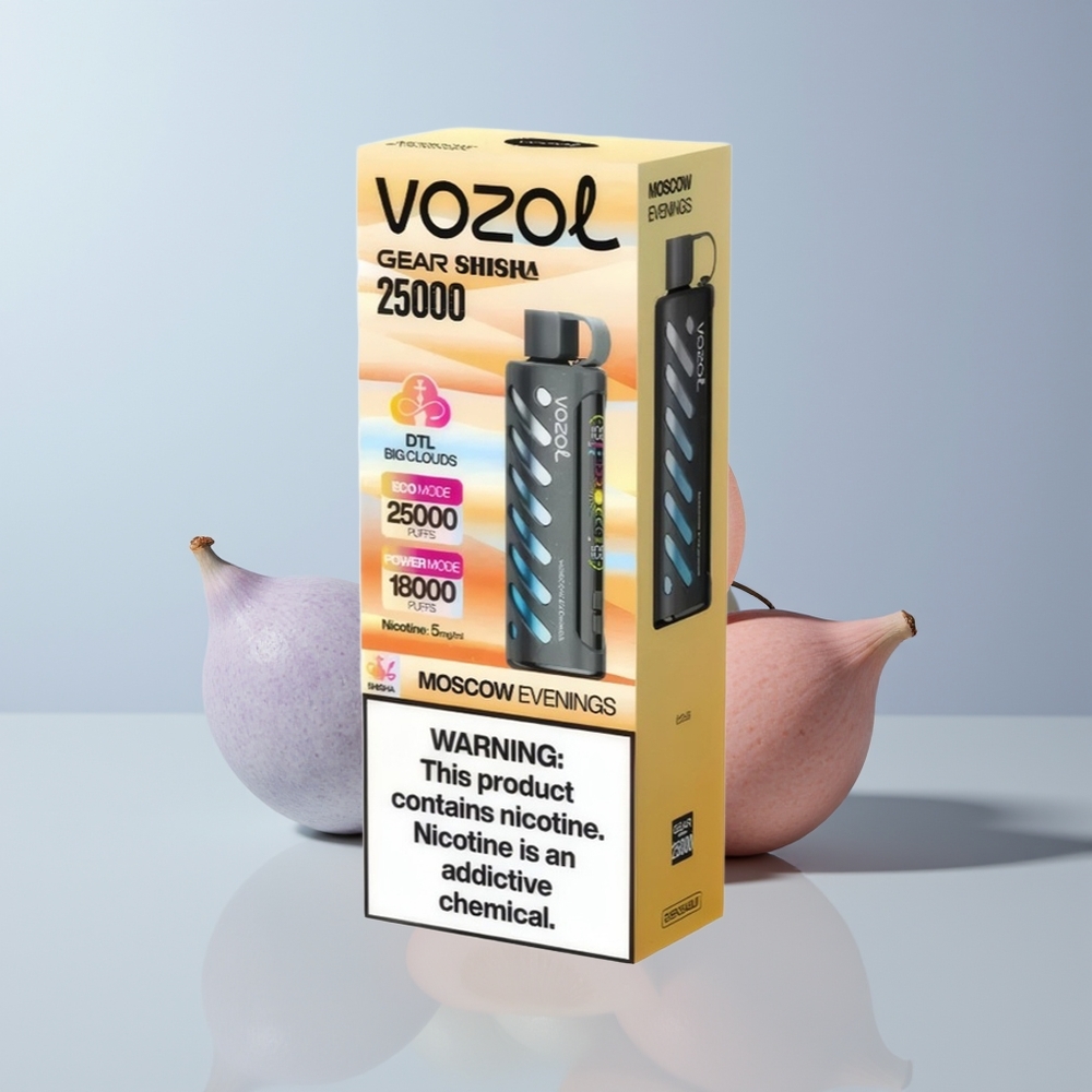 VOZOL Gear Shisha 25000 Puffs Amsterdamse Avonden Gear Shisha Dual Mesh 5mg/ml