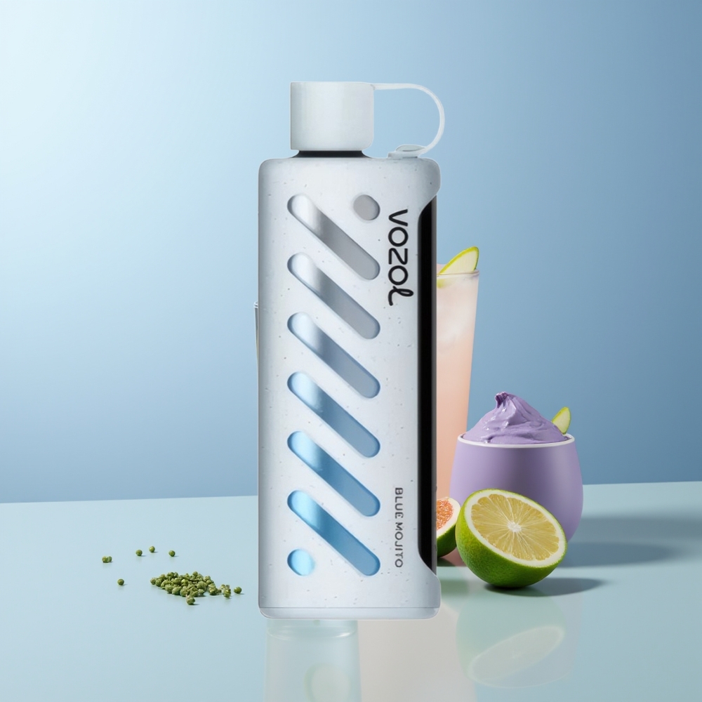VOZOL Gear Shisha 25000 Puffs Blauwe Mojito Dual Mesh 5mg