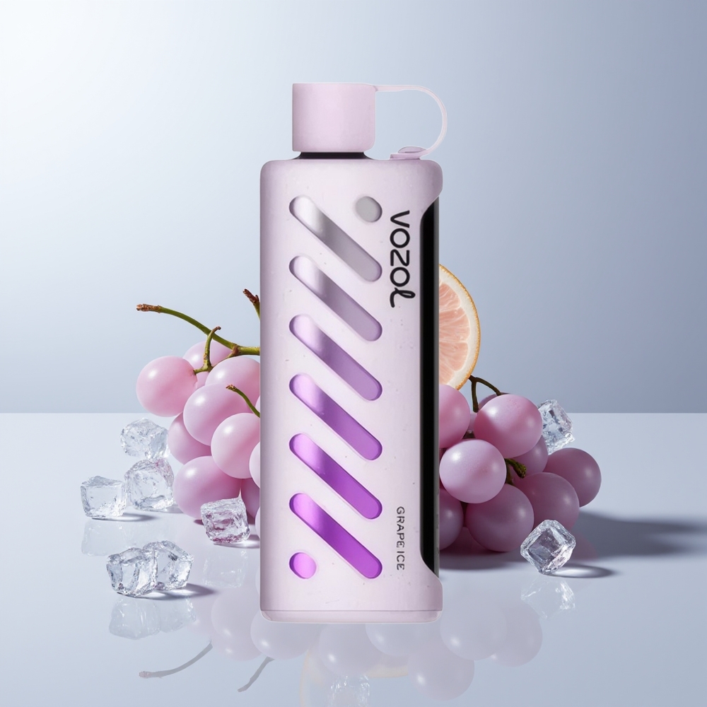 VOZOL Gear Shisha 25000 Puffs Druiven IJs S.i.L.C Tech Dual Mesh