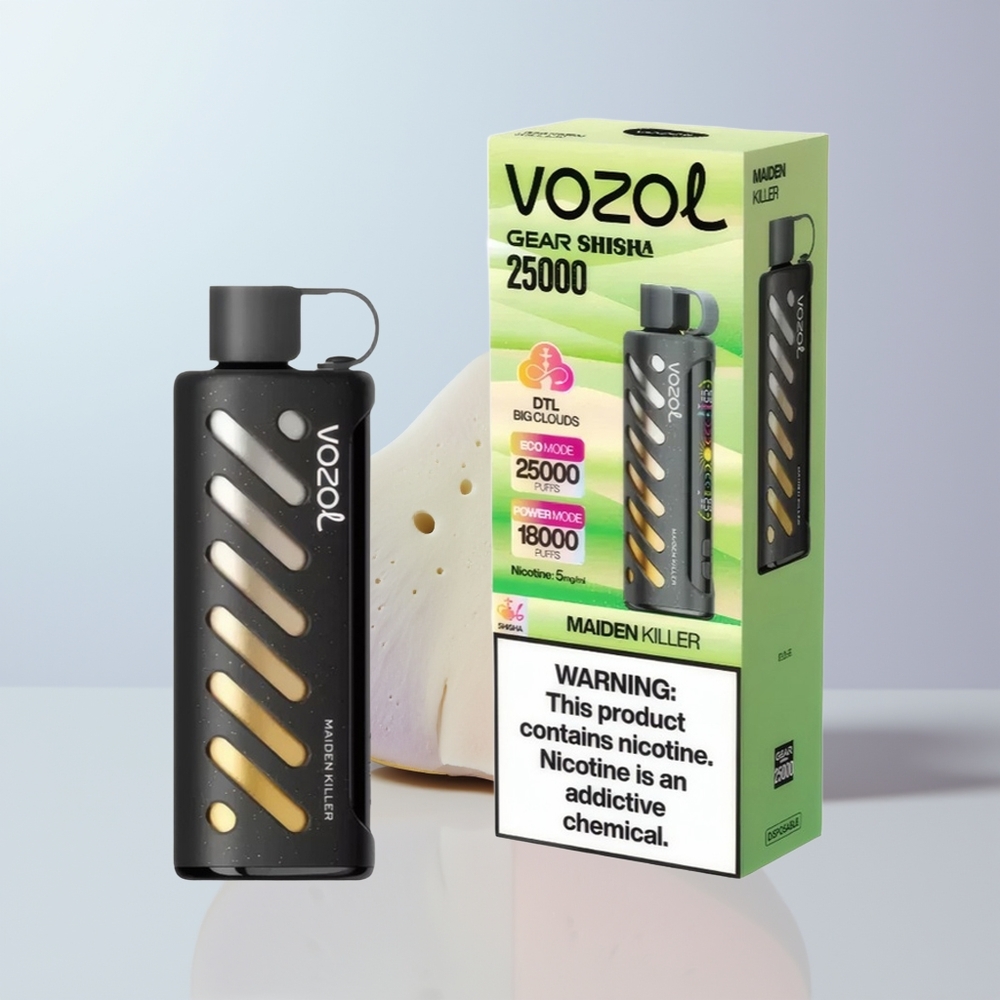 VOZOL Gear Shisha 25000 Puffs Maagdenmoordenaar Dual Mesh 5mg/ml