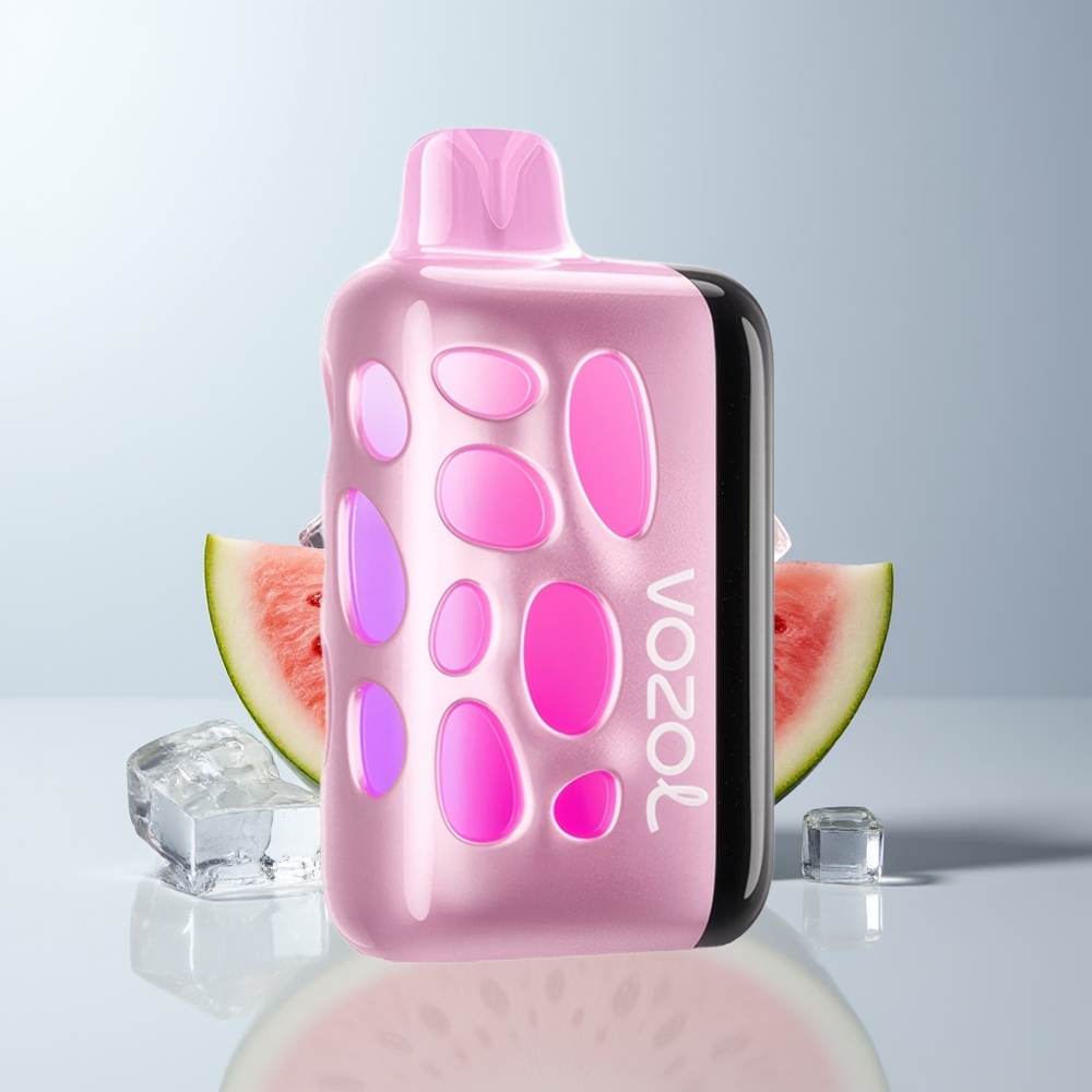 VOZOL RAVE 40000 Puffs Watermeloen IJs Beat-Synced Feestmodus Opladen in 20 Min
