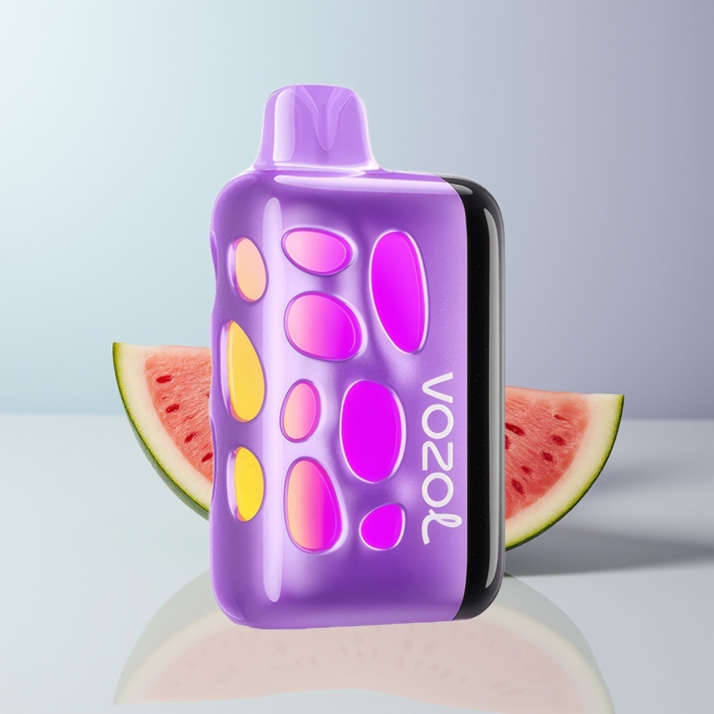VOZOL RAVE 40000 Puffs Watermeloen Razz Rancher met Vibrant Glow en Beat-Synced Feestmodus