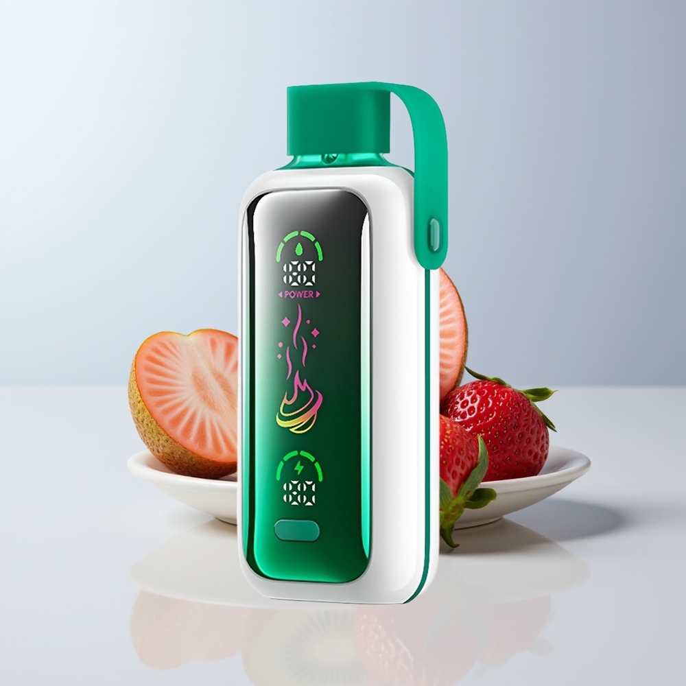 VOZOL Star 20000 Puffs Aardbei Kiwi Dual Mesh HD Spiegel Scherm