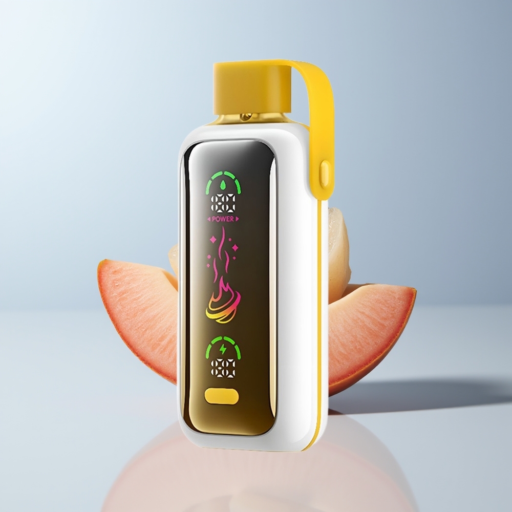 VOZOL Star 20000 Puffs Mango IJs met Dual Mesh en HD Spiegel Scherm