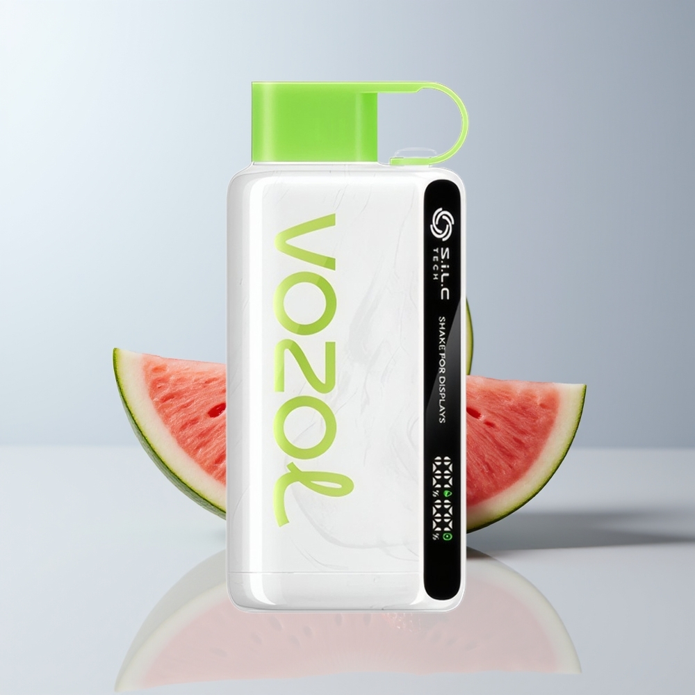 VOZOL STAR 9000/12000 Puffs Aardbei Watermeloen Schudden voor Weergave Mondstuk Bescherming