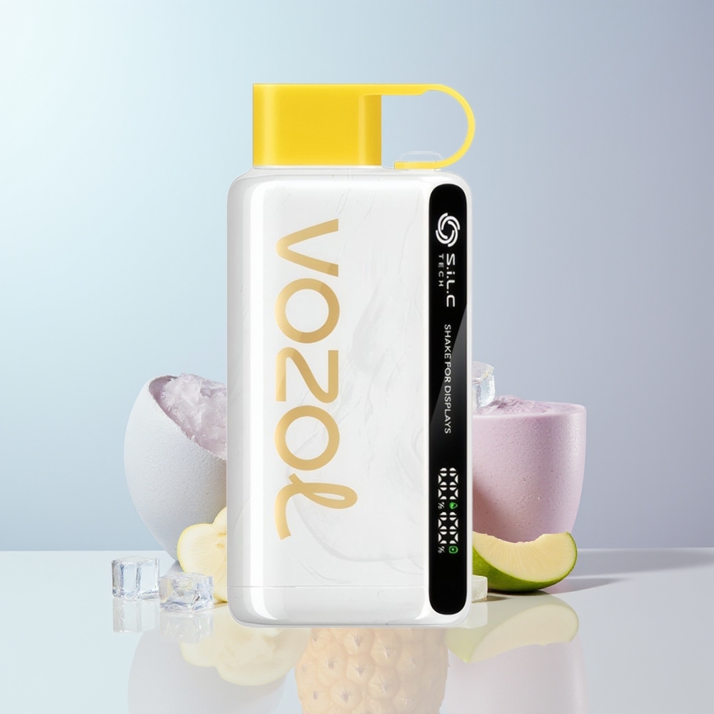 VOZOL STAR 9000/12000 Puffs Ananas Kokos IJs met Recycled Plastic en Snellere Oplading