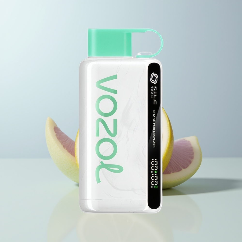 VOZOL STAR 9000/12000 Puffs Citroen Munt Recycled Oplaad