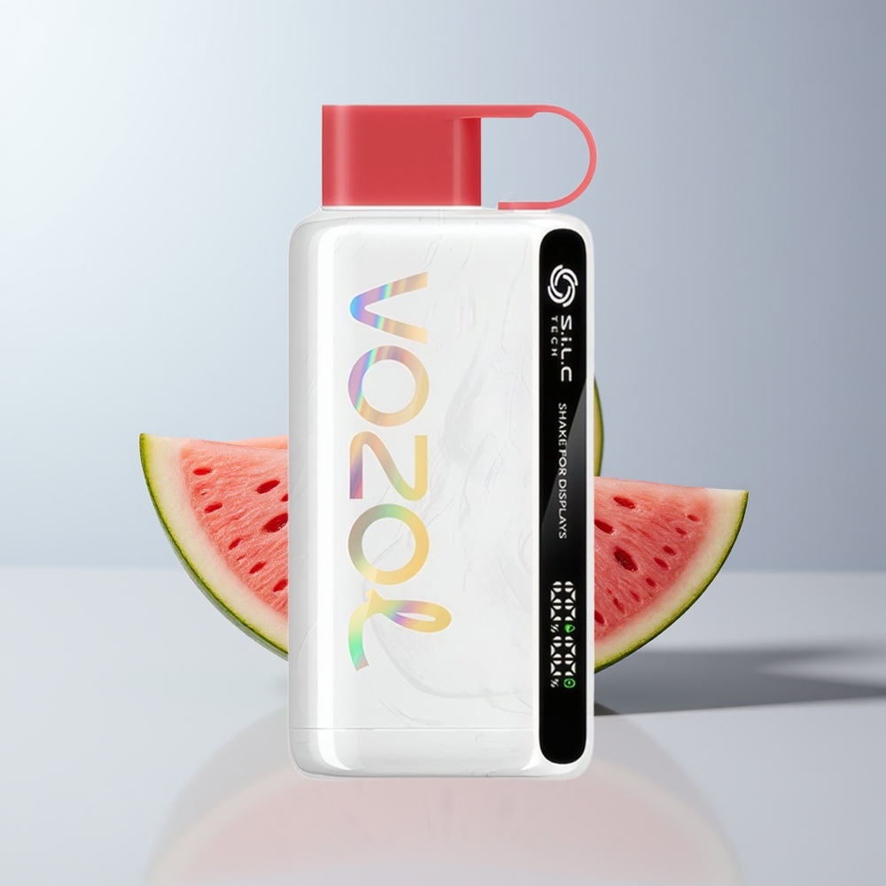 VOZOL STAR 9000/12000 Puffs Framboos Watermeloen Met Recycled Plastic en Snellere Oplading