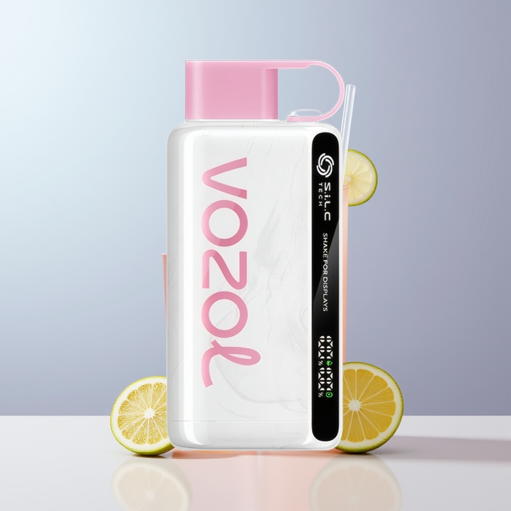 VOZOL STAR 9000/12000 Puffs Roze Limonade S.i.L.C TECH Recycled Plastic