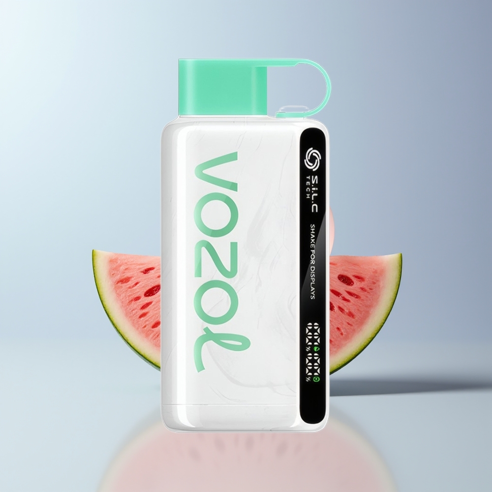 VOZOL STAR 9000/12000 Puffs Watermeloen Bubble Gum Snelle Lader & Recycling