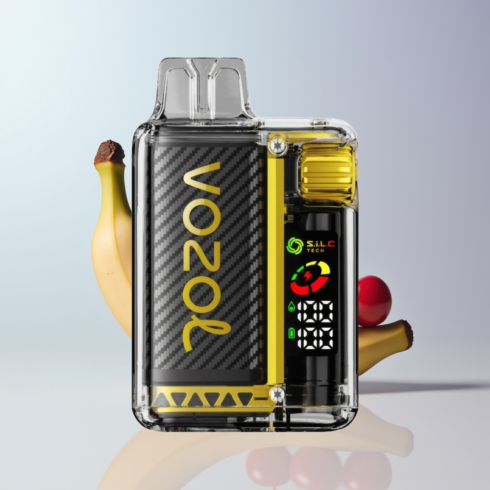 VOZOL Vista 20000 Puffs Drakenvrucht Banaan Kers OLED Scherm 6-Watt Aanpassing
